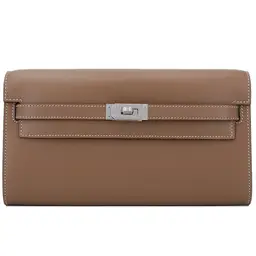 hermes kelly wallet etoupe