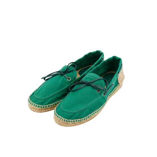 Straw sandals man shoes Green