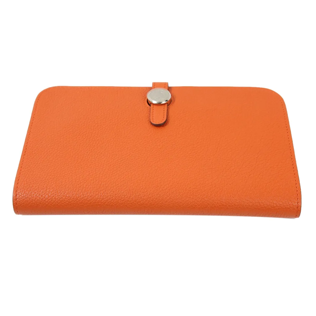 エルメス HERMES 財布 ドゴン Q刻印 used（エルメス ドゴンGM 長財布 