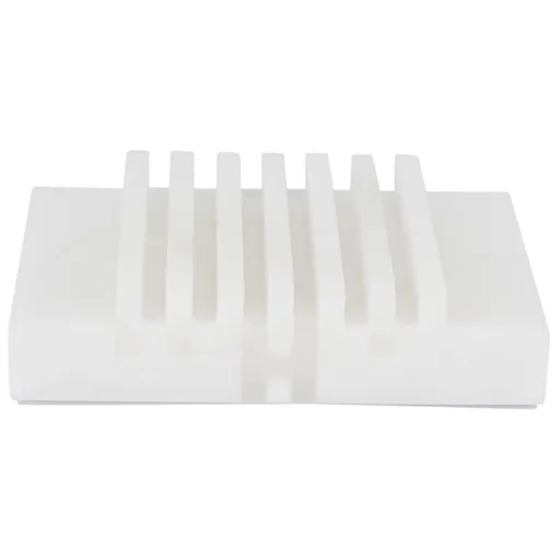 Ariane rectangular soap holder White