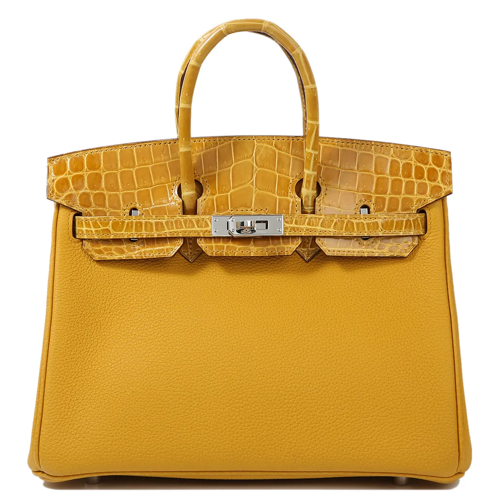 極美品】 HERMES いじれ エルメス メドール コリエドシアン クロコ 