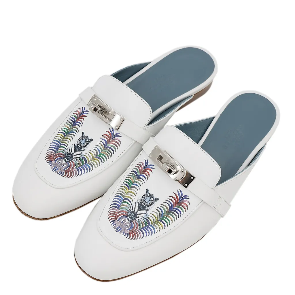 HERMES オズ ミュール シルバー金具（Hermes - エルメス Ozミュール  