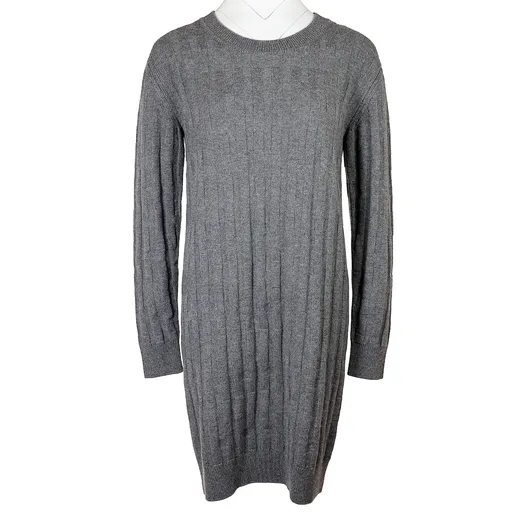 Knit Dress Gray