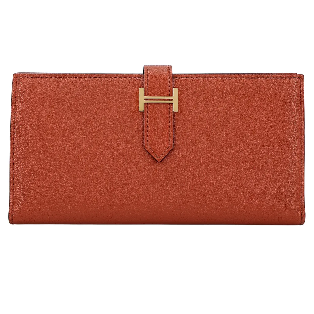 HERMÈS エルメス ベアンスフレ キュイーブル シェーブル ゴールド金具 