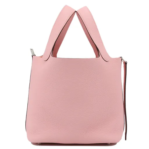 HERMÈS エルメス ピコタンロックPM ローズサクラ トリヨン シルバー 