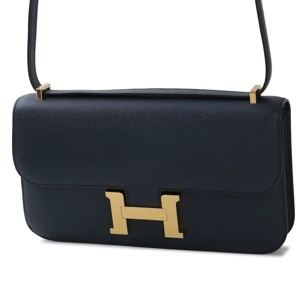 HERMÈS エルメス コンスタンスエラン ブルーインディゴ エプソン  