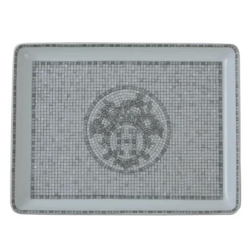 Mosaique au 24 platinum tray Silver
