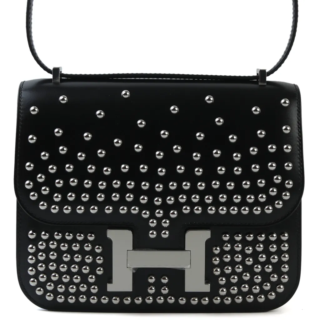 HERMÈS エルメス 限定品 コンスタンス3 ミニ クルーテ ブラック 