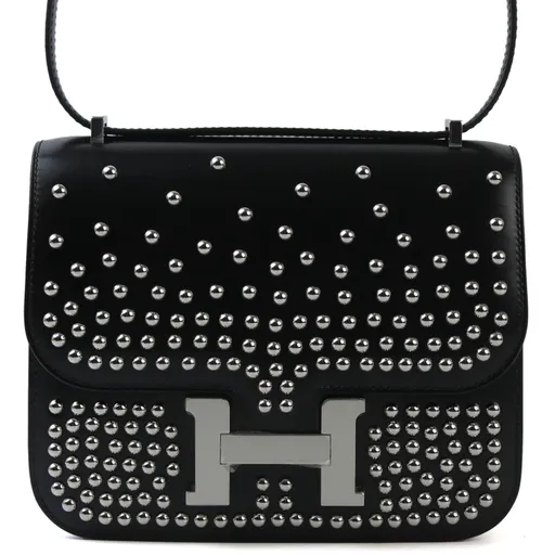 HERMÈS エルメス 限定品 コンスタンス3 ミニ クルーテ ブラック 