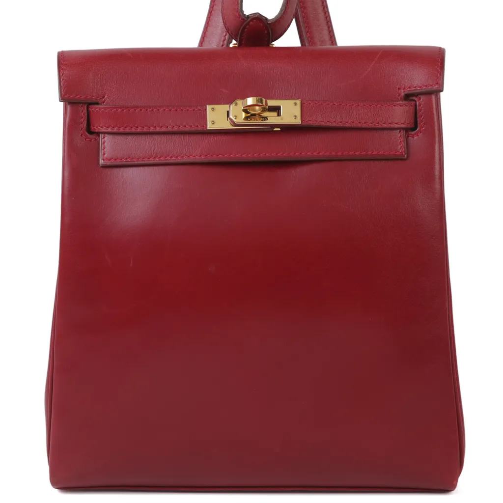 Kelly Ado PM 小号 S刻印打折品 55 爱马仕红 Rouge H