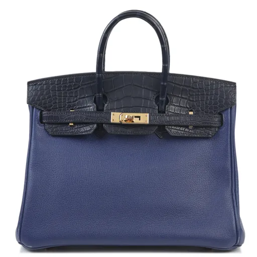 Birkin 25 Touch Bleu Saphir (73) Blue Marine (78)