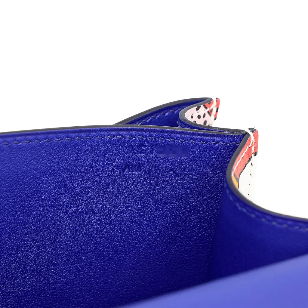 □磨き済□新同□ エルメス コンスタンス くろ H マネークリップ SV  