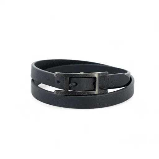 Behapi Double Tour So bracelet So Black