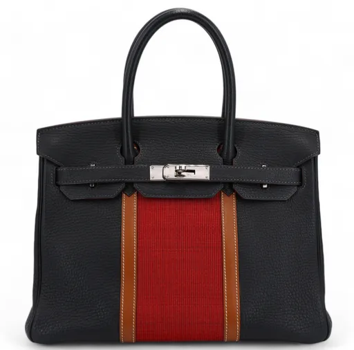 Birkin 30 Club Fauve (34) Bleu Indigo (76) Rouge