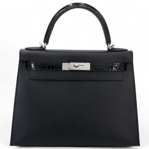 Kelly 28 Sellier Touch Black (89)