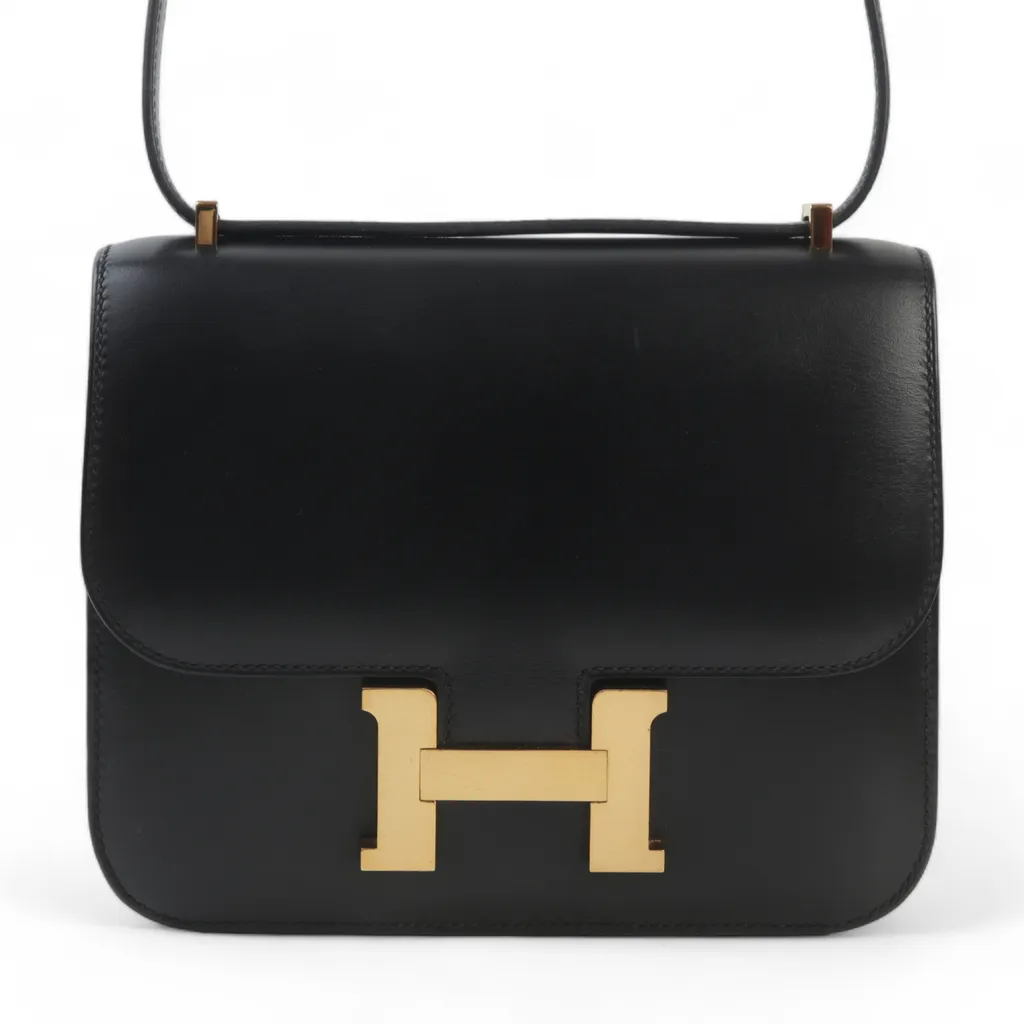 ランク A HERMÈS エルメス コンスタンス3 ミニ ブラック