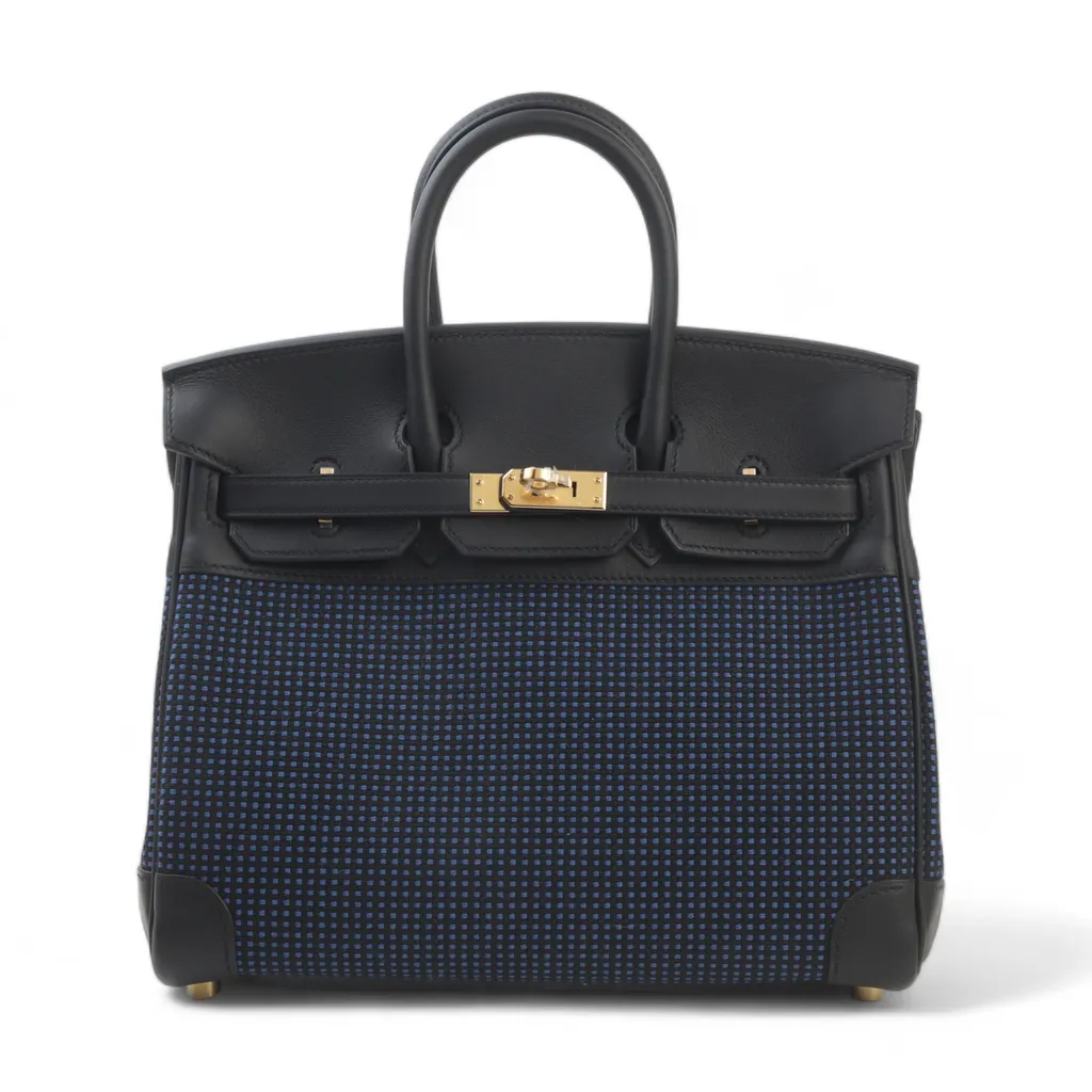 Birkin 25 black best sale