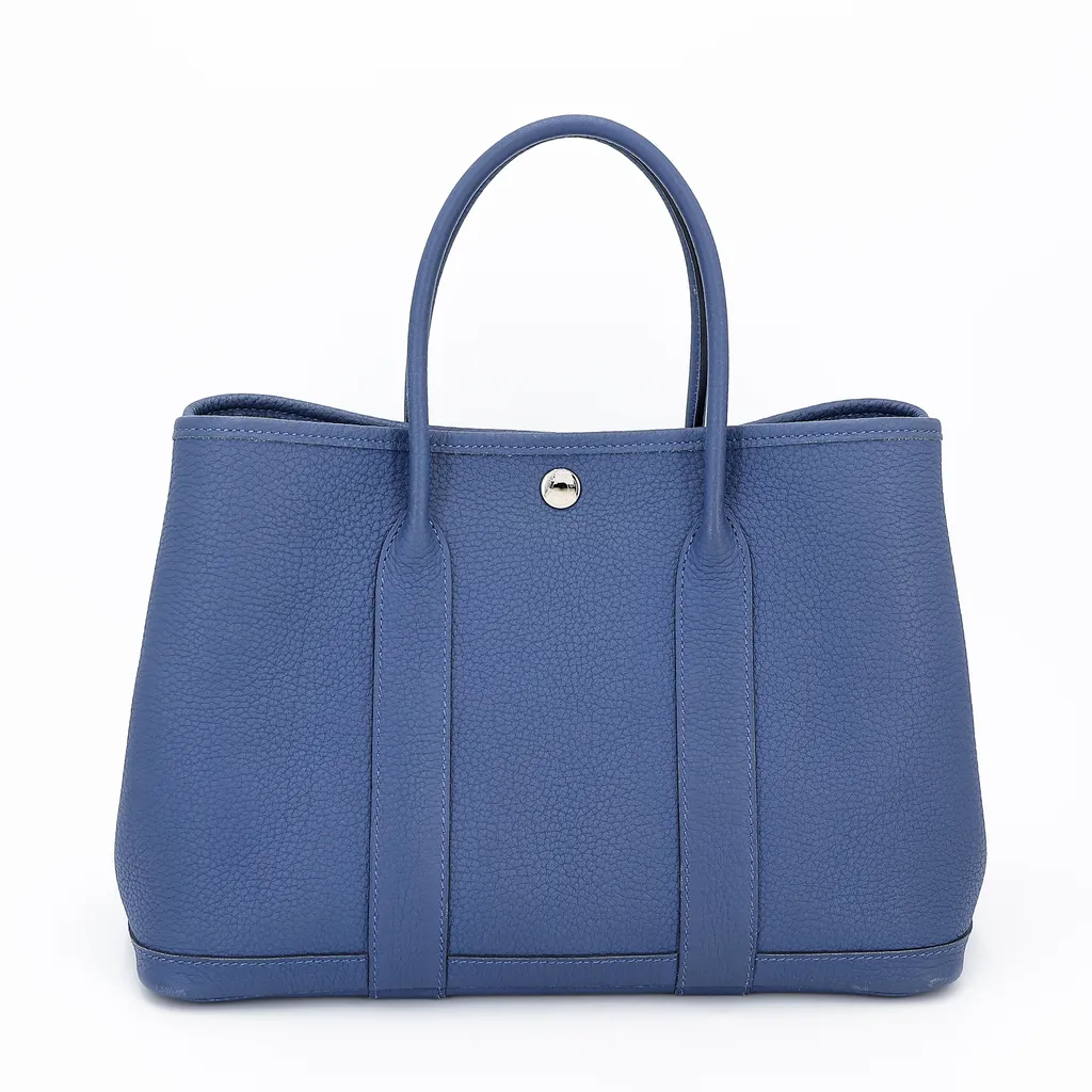 ランク A HERMÈS エルメス ガーデンパーティー TPM ブルーブライトン 