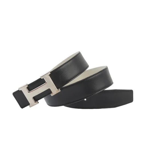 H Belt Navy White