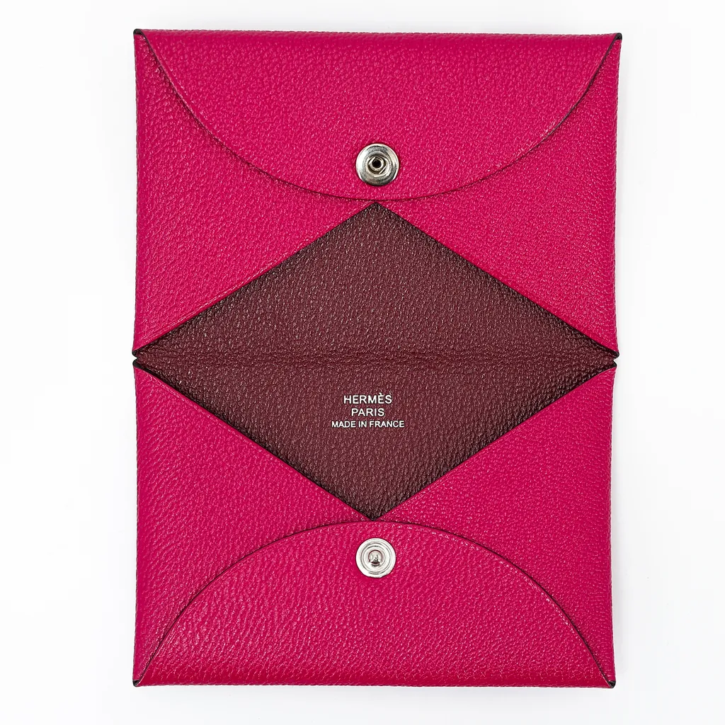 ランク NS 未使用品 HERMÈS エルメス カルヴィ ヴェルソ ローズ 