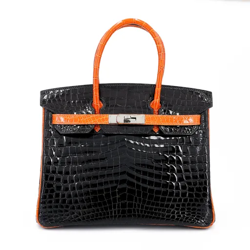 Birkin 30 Orange (93) Black (89)