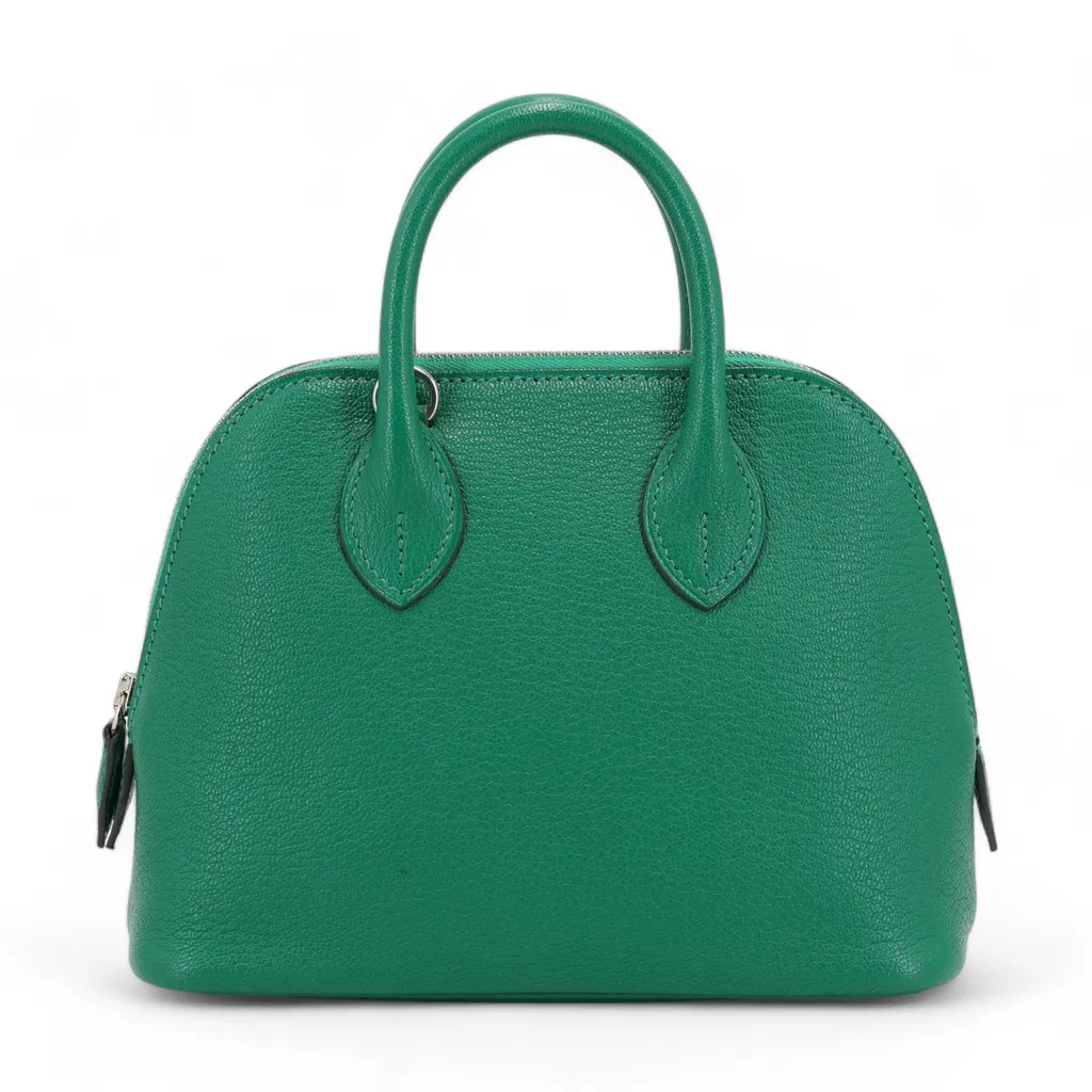 トートバッグ × ヴィンテージ(中古) Herm_s Bolide 1923 Mini (W) Hermes Mini Bolide 1923 Bag Verso Mushroom & Biscuit