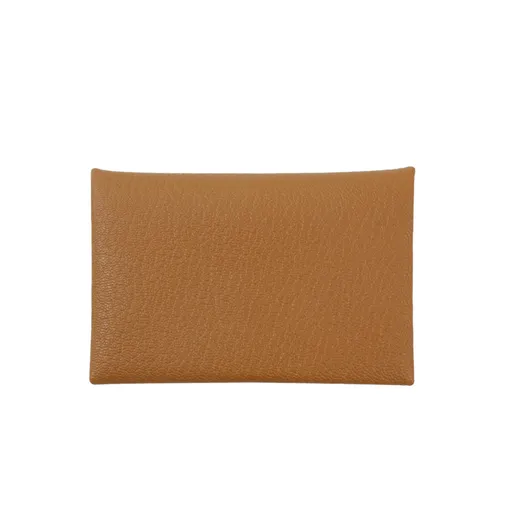 Calvi card holder Verso Caramel (28) Vert Fizz (0S)