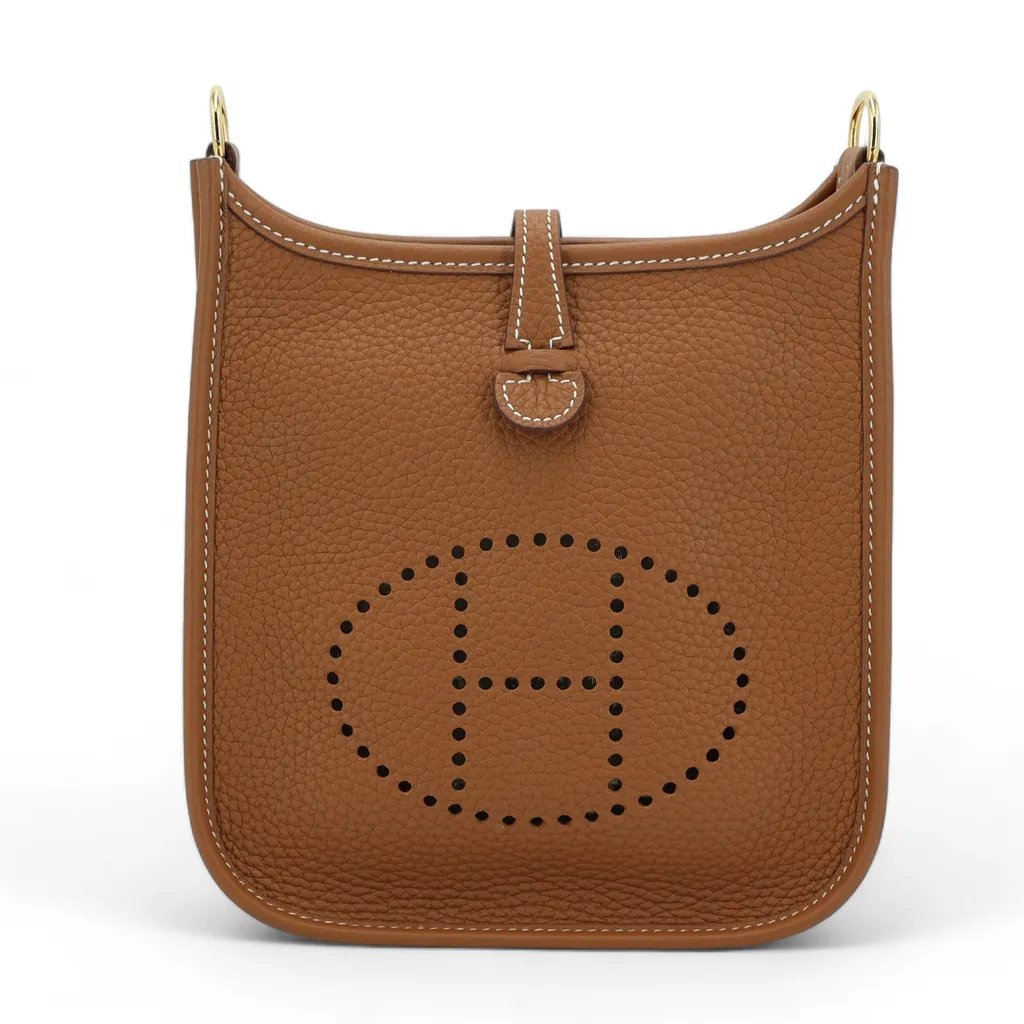 ランク SA HERMÈS エルメス エブリン TPM ゴールド (37