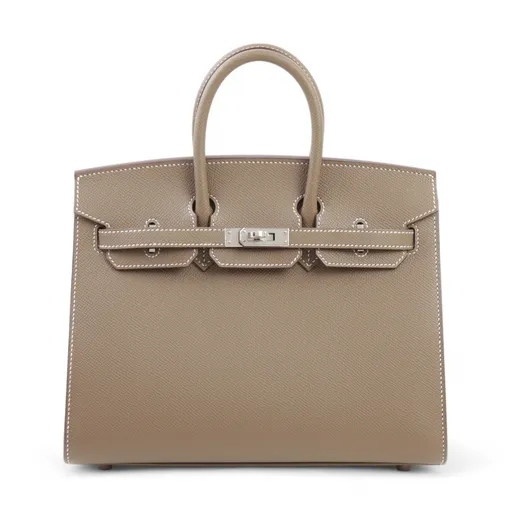 Birkin 25 Sellier Etoupe (18)