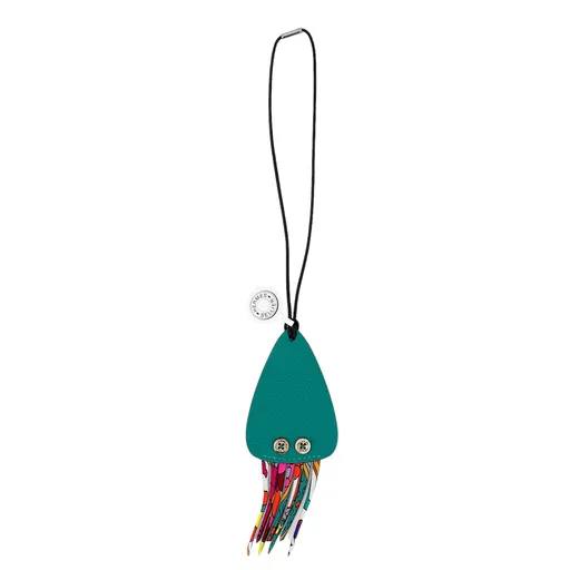 H squid charm Green