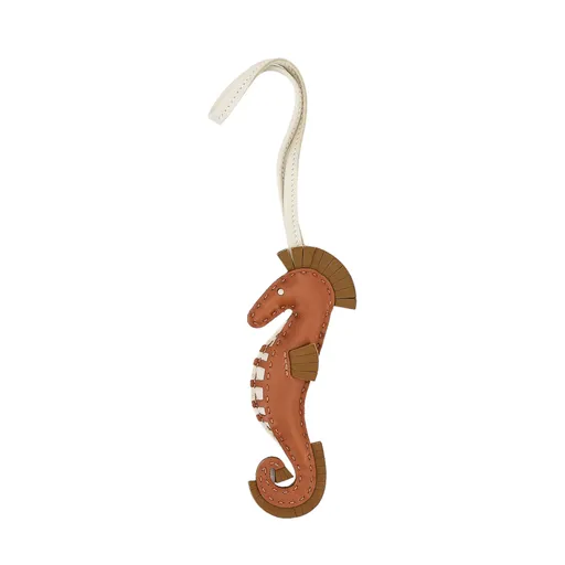 Seahorse charm Kraft (2H) Craie (10) Gold (37)