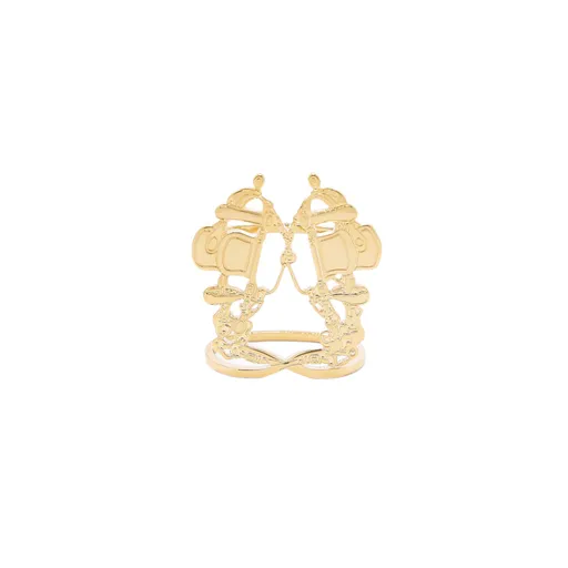 Scarf Ring Brides De Gala Gold