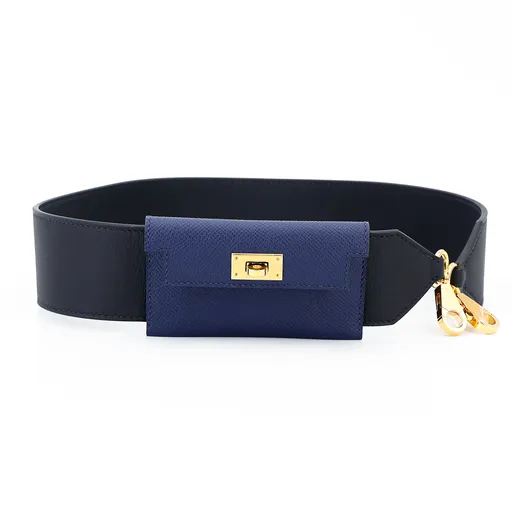 Kelly Pocket Bag Strap Caban (3Y) Deep Blue (S4)