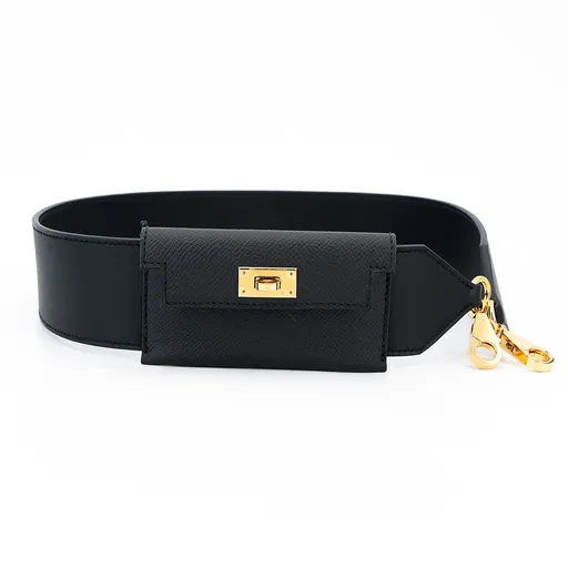 Kelly Pocket Bag Strap Black (89)