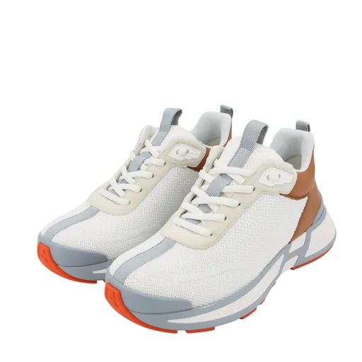 Sneakers Heros Orange Brown White