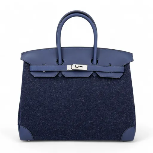 Birkin 35 Bleu Indigo (76) Bleu Nuit (2Z)