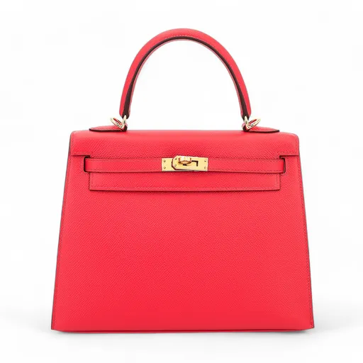 Kelly 25 Sellier Rouge de Coeur (S3)