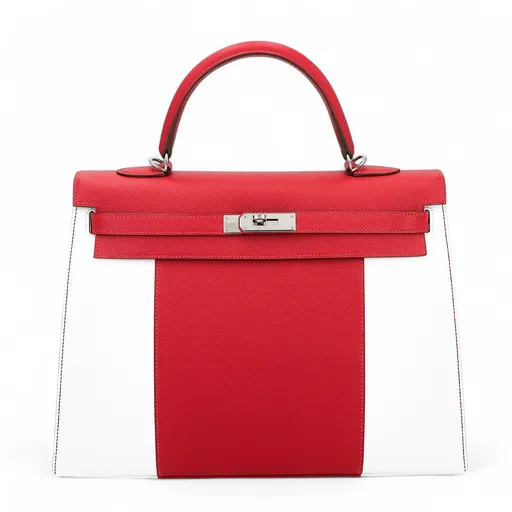 Kelly 35 Flag Sellier White (01) Rouge Casaque (Q5)