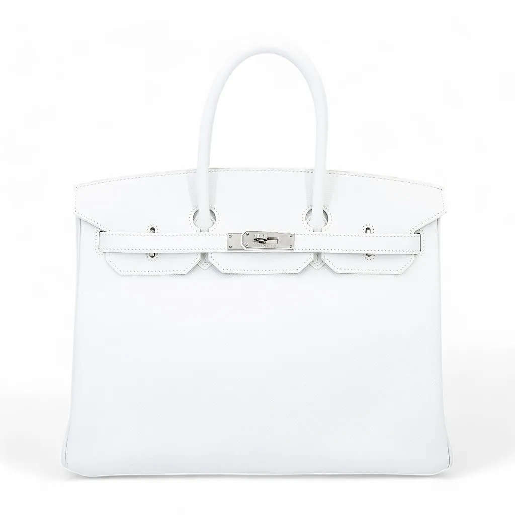 Birkin 35 White (01)