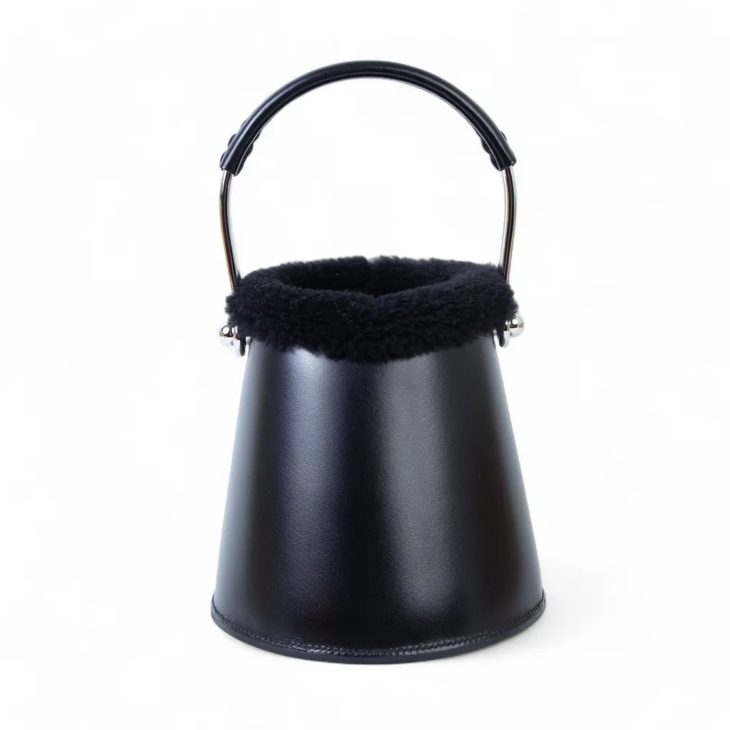 ランク NS 未使用品 HERMÈS エルメス サボブルシュ ブラック (89