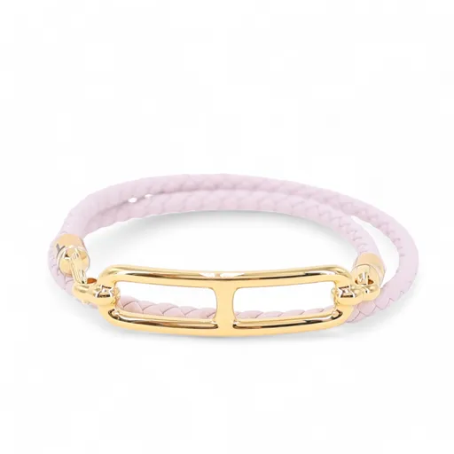 Roulis Double Tour bracelet T2 Mauve Pale (09)