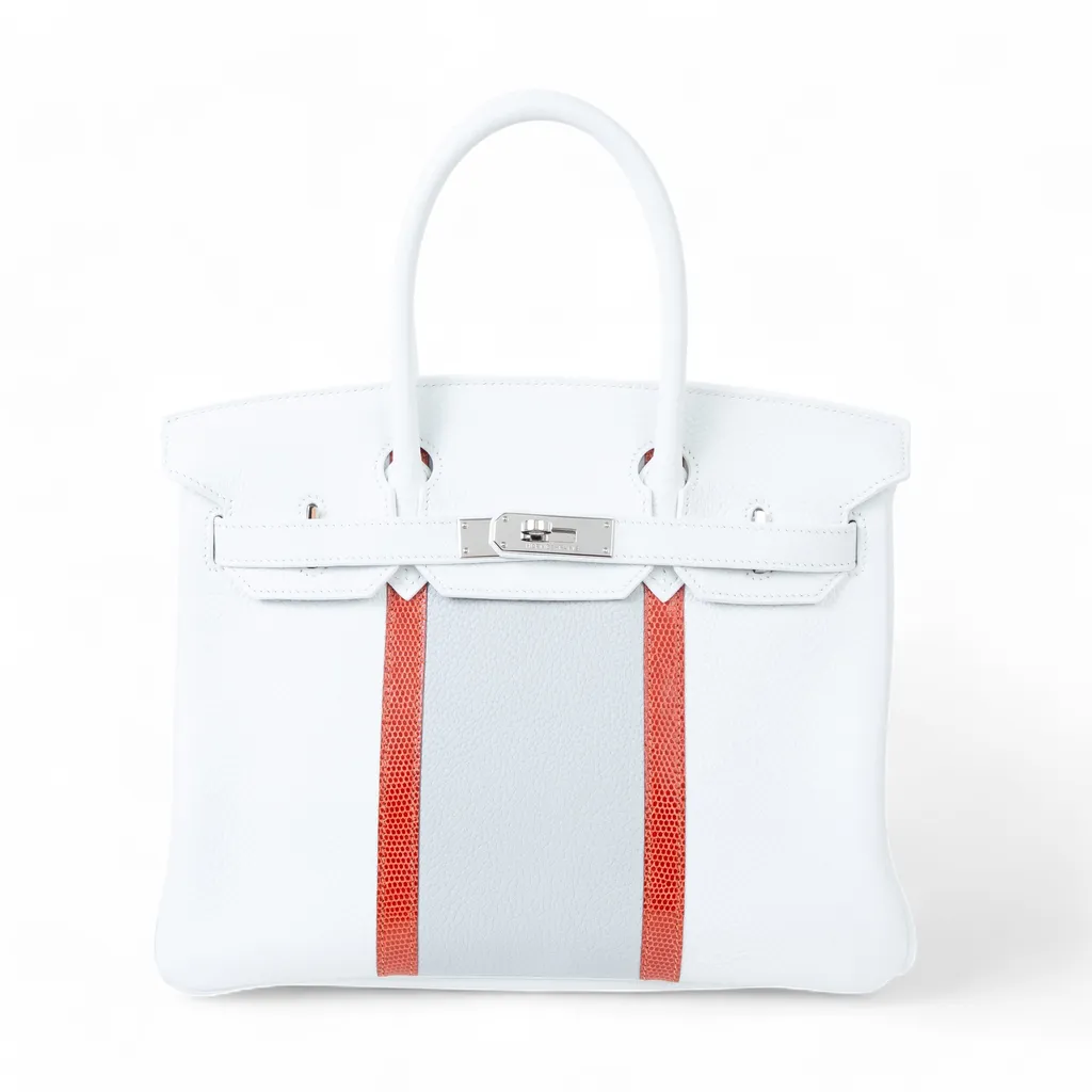 Birkin 30 White