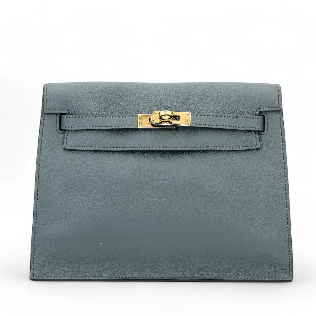 ランク A HERMÈS エルメス ケリーダンス ヴェール アマンド (63  