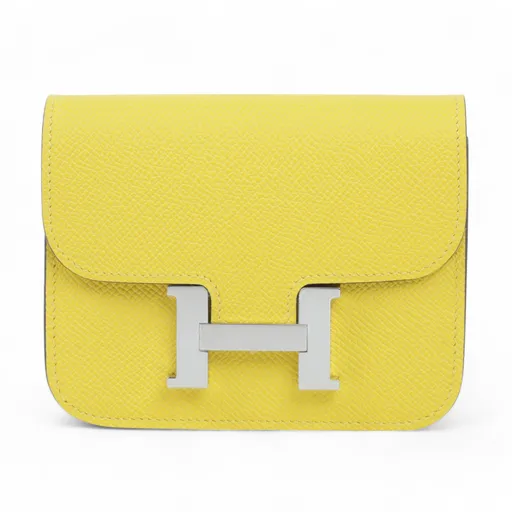 Constance Slim Wallet Jaune de Naples (9O)