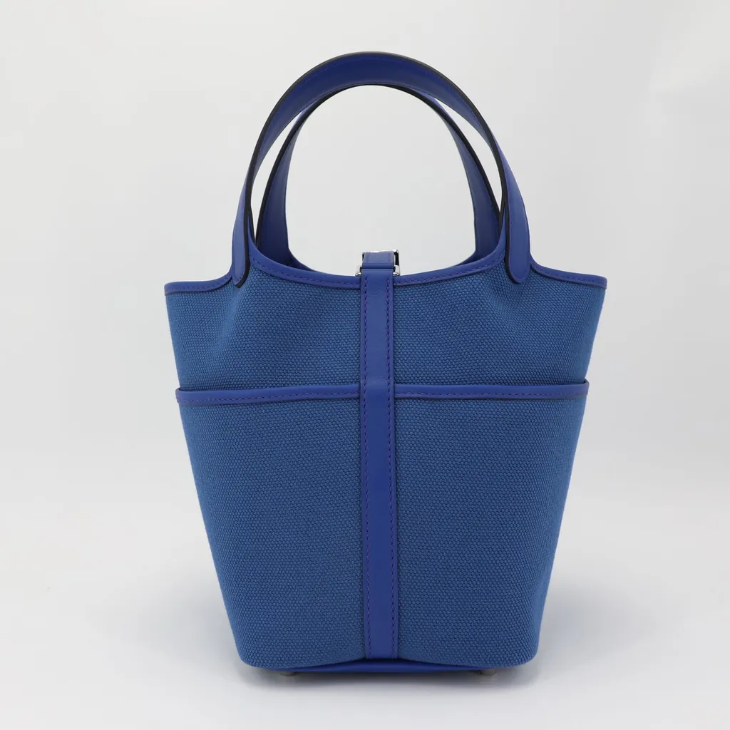 ランク N 新品 HERMÈS エルメス ピコタンロック カーゴ PM ブルー 
