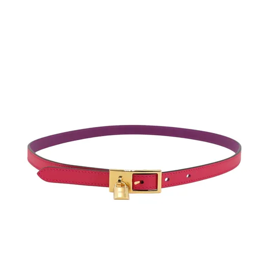 Lucky 15 reversible belt Rose Mexico (0D) Anemone (P9)