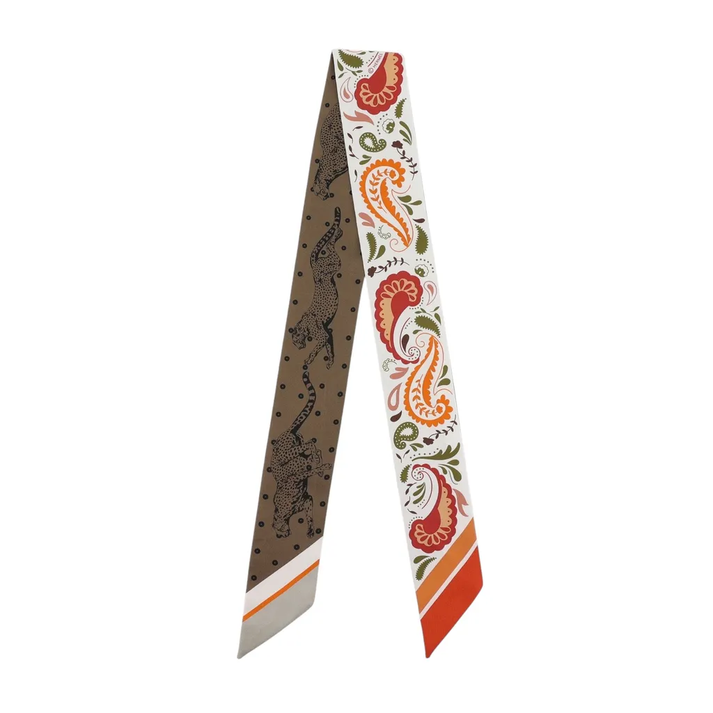 Twilly Guepards Bandana Orange White