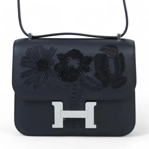 Constance Mini dancing flowers Black (89)