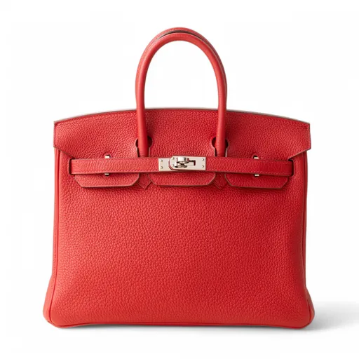 Birkin 25 Verso 55 爱马仕红 Rouge H Q5 国旗红 Rouge Casaque