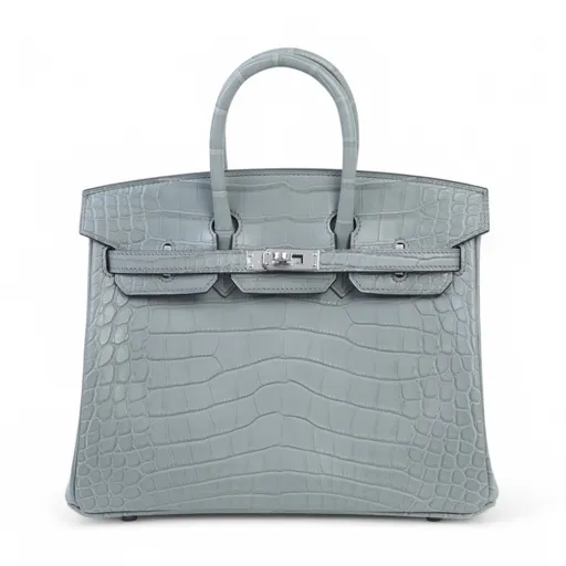 Birkin 25 0V 水晶灰 Gris Ciment